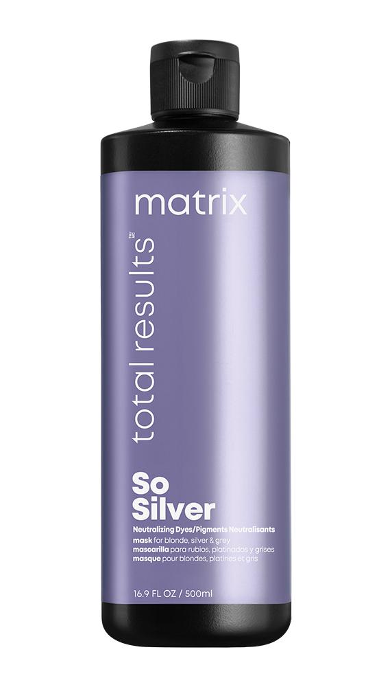 Matrix Total Results So Silver Maske 500ml Sondergröße
