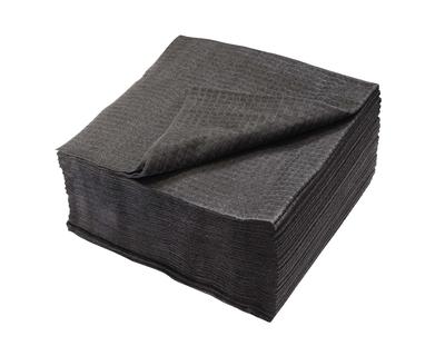 Einweg-Handtuch 40x80cm schwarz 500er Box  Zellulose scrummi