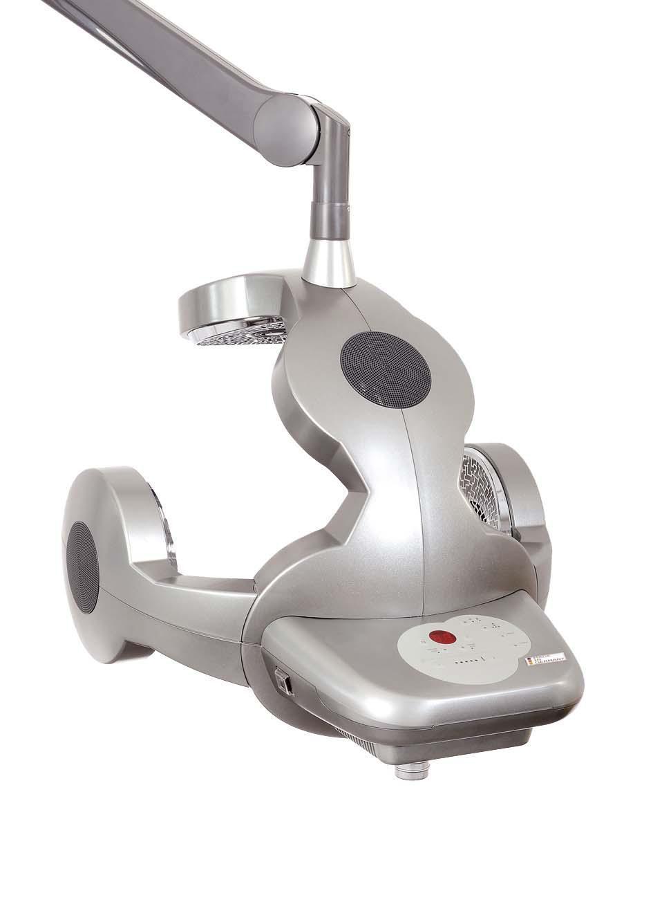 Comair Infrarothaube Wandarm 75cm titansilber S33